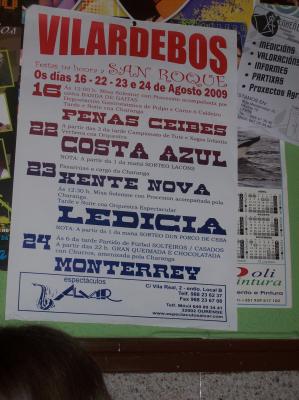 festa de vilardev&oacute;s 2009